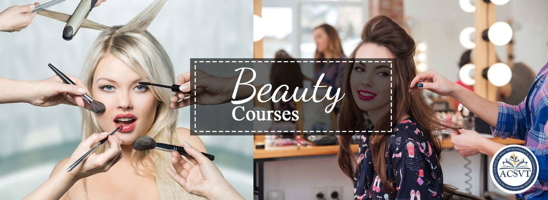 Beauty course slider